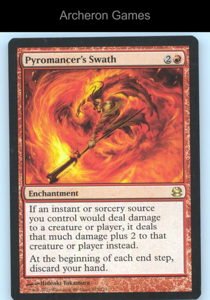 Pyromancer's Swath 125 R MTG Card Modern Masters