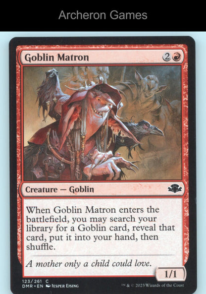 Goblin Matron 123 C MTG Card Dominaria Remastered