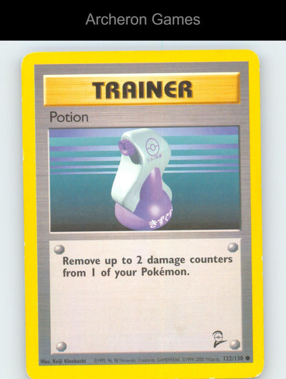 Pokemon Card Potion B2 122/130 C Base Set 2