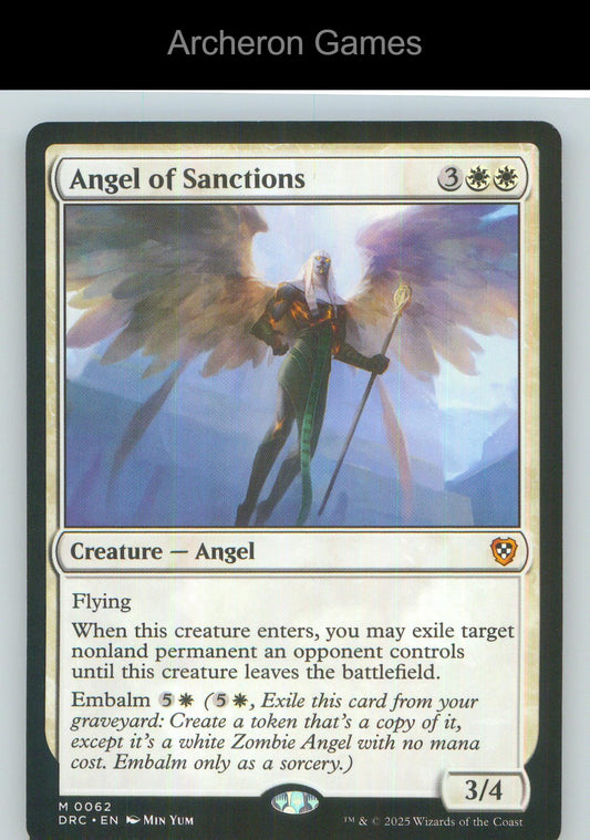 Angel of Sanctions 62 Mythic MTG Card NM/EX+