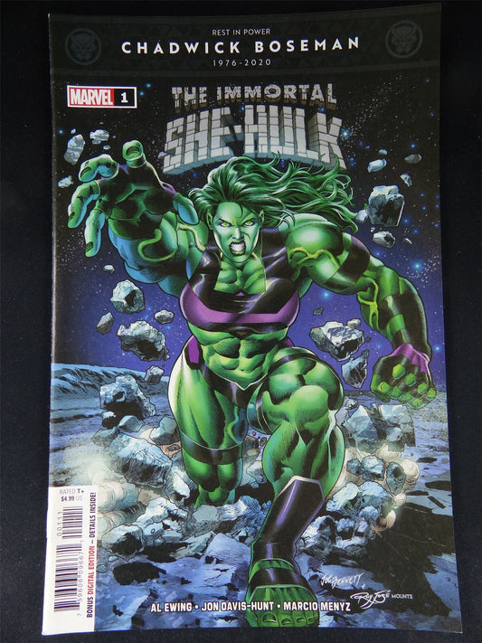 The Immortal SHE-HULK #1 - Marvel Comic #34J