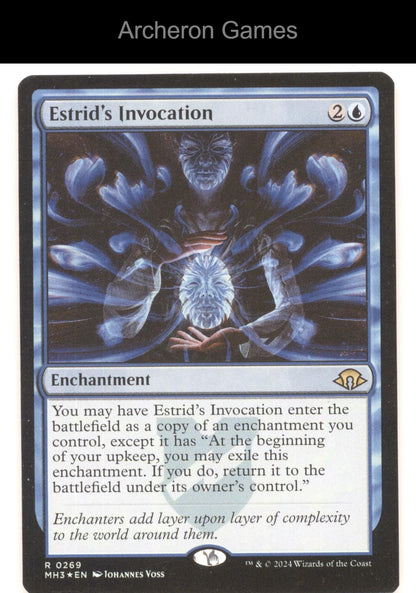 Estrid's Invocation 269 R MTG Card Modern Horizons 3