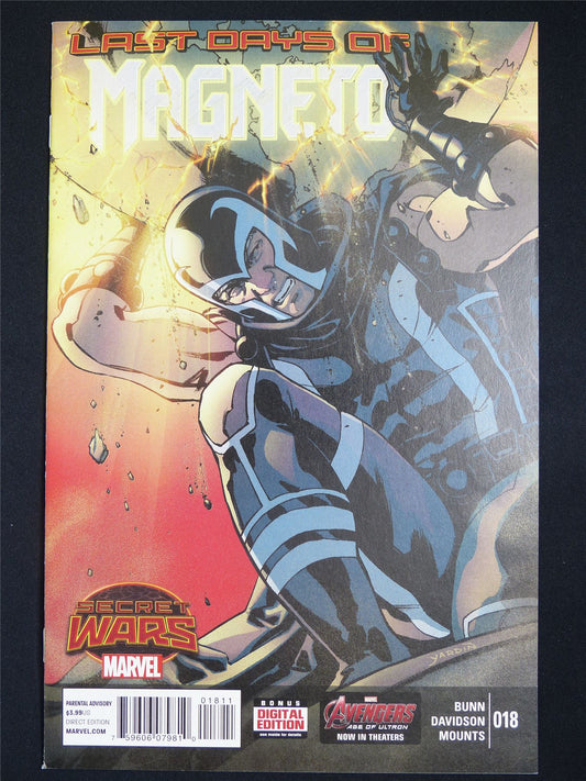 Last Days of MAGNETO #18 - Marvel Comic #4B1