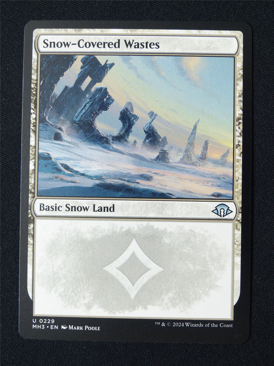 Snow-Covered Wastes - MH3 - Mtg Card #9BK