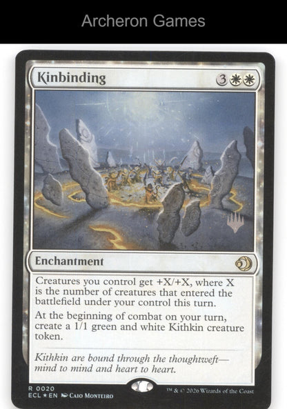Kinbinding ECL 20 R MTG Card Lorwyn Eclipsed