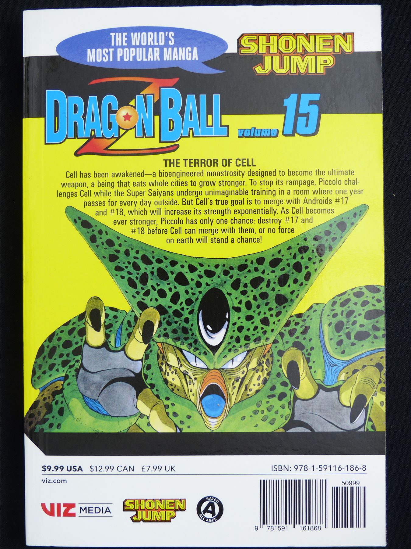 Dragon Ball Z volume 15 - Viz Manga #46C