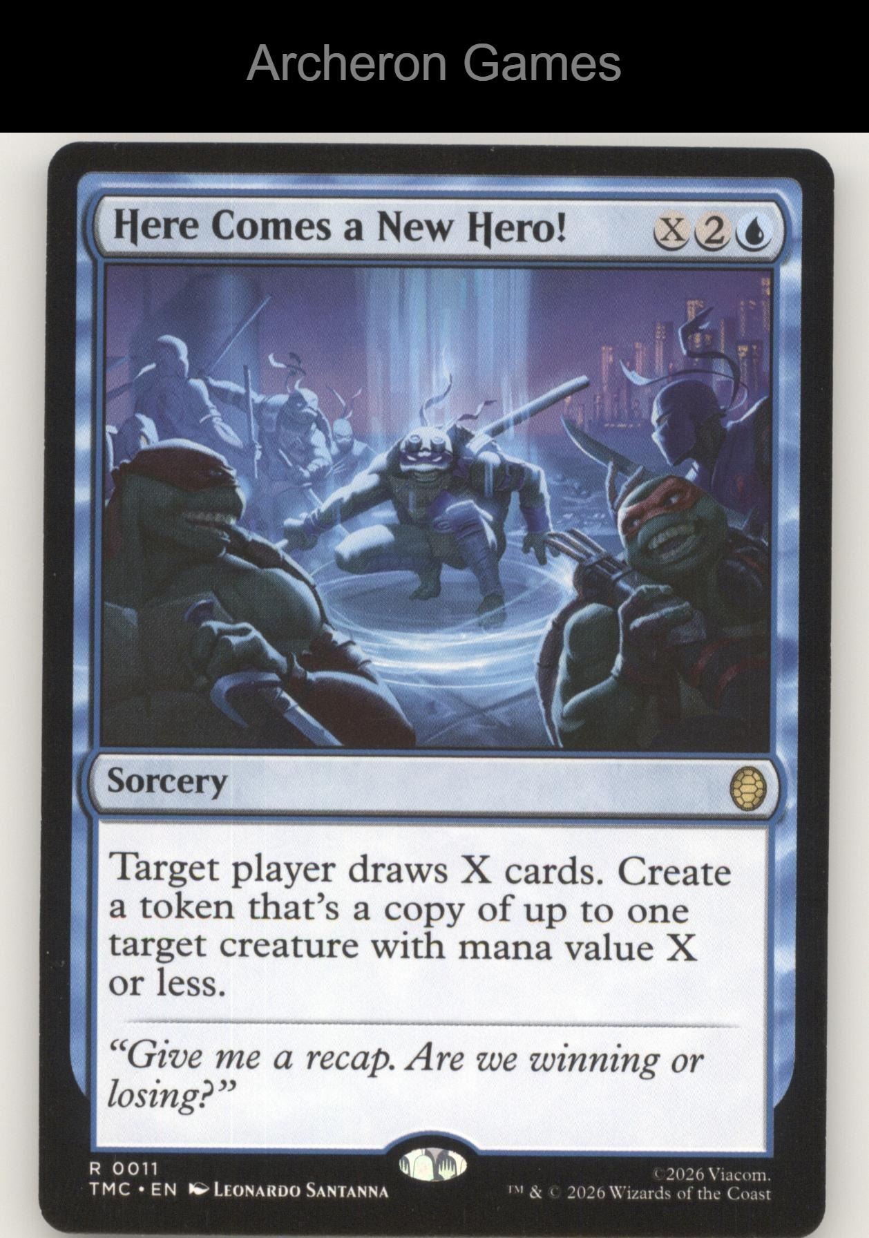 Here Comes a New Hero! TMC 11 R MTG Card Commander: Teenage Mutant Ninja Turtles