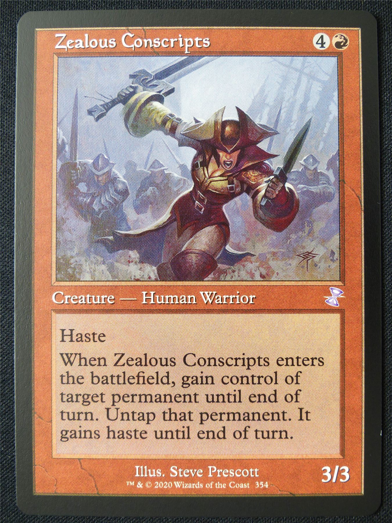 Zealous Conscripts Timeshifted - TSR - Mtg Card #1NQ