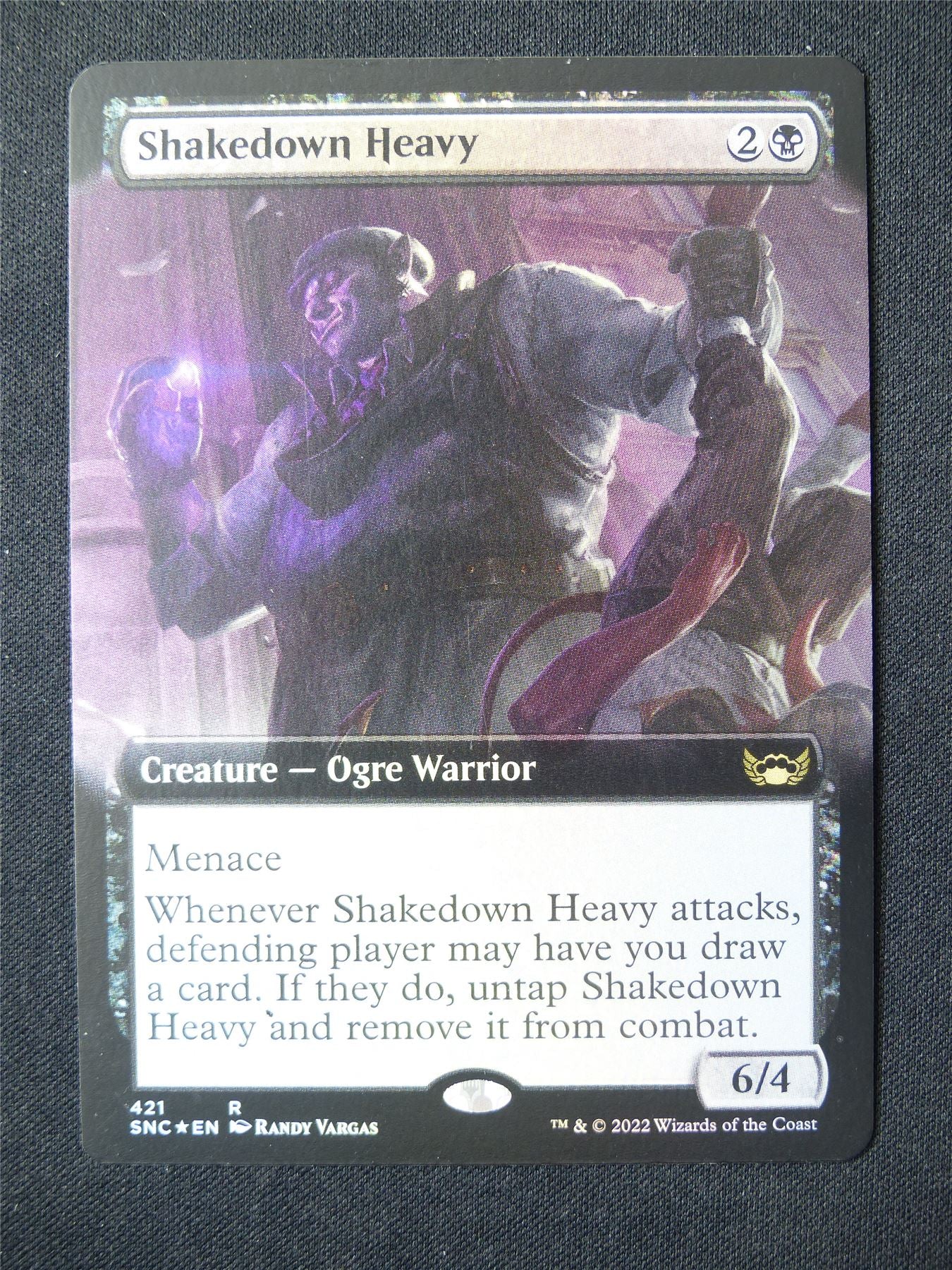 Shakedown Heavy Extended Foil - SNC - Mtg Card #5FS