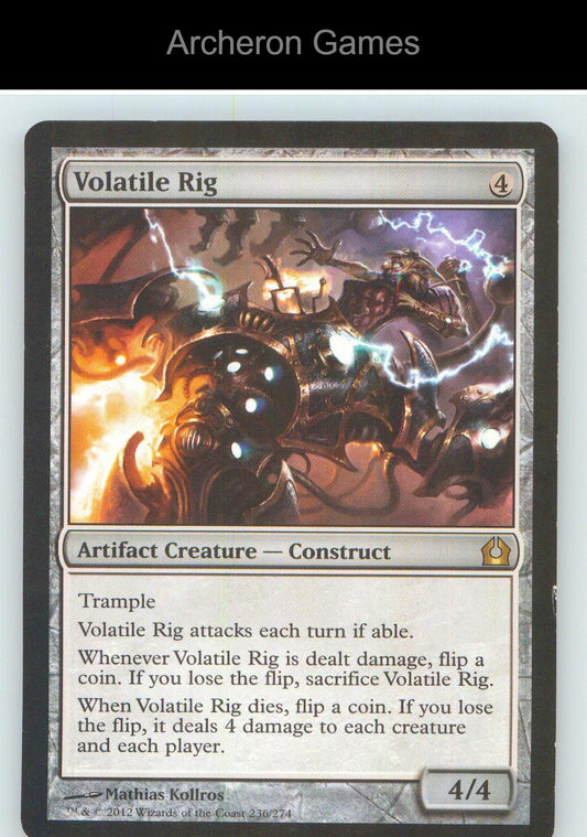 Volatile Rig RTR 236 R MTG Card NM/EX+