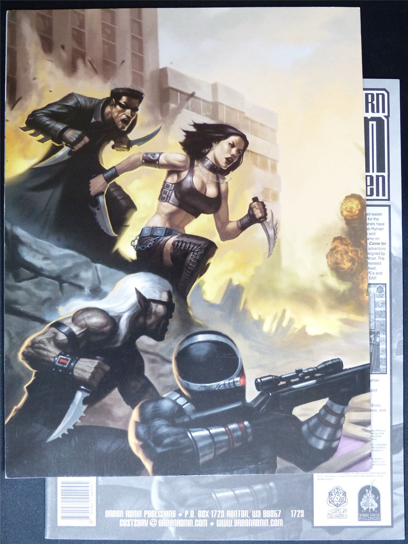 d20 System Modern GM Screen - Roleplay Booklet #1WX