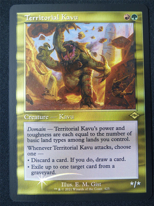 Territorial Kavu Retro Foil - MH2 - Mtg Card #28U