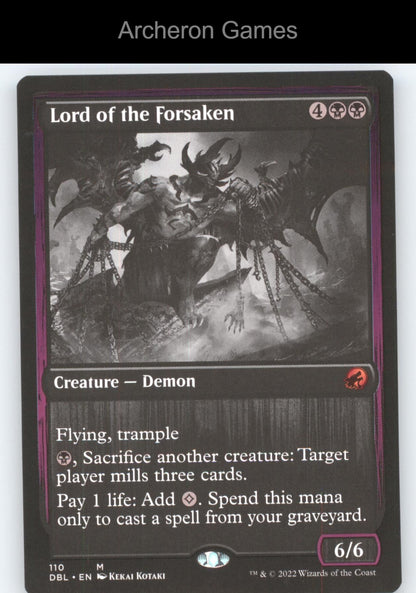 Lord of the Forsaken 110 Mythic MTG Card Innistrad: Double Feature