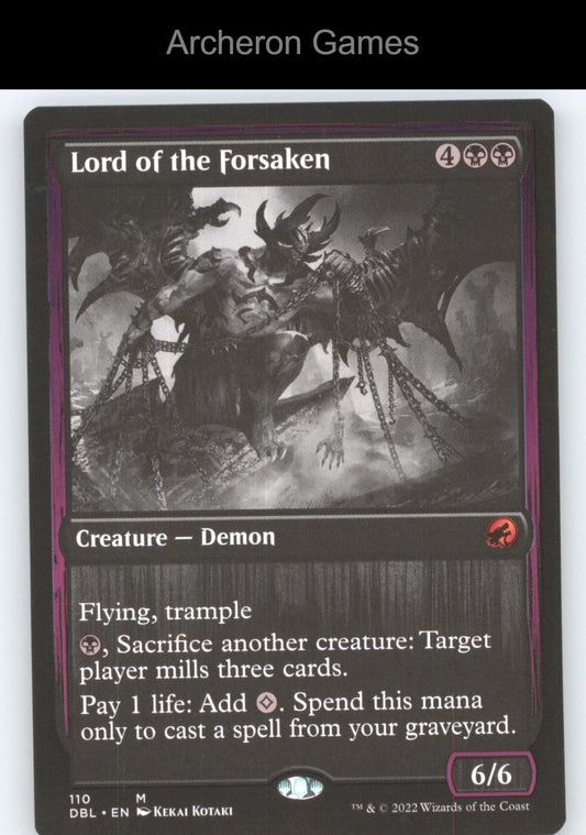 Lord of the Forsaken 110 Mythic MTG Card Innistrad: Double Feature
