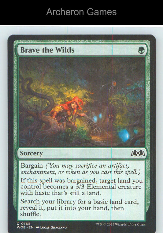 Brave the Wilds WOE 165 C MTG Card NM/EX+