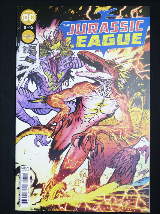 The JURASSIC League #5 - DC Comic #6LP