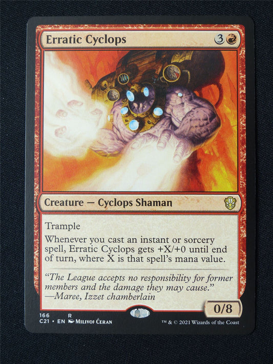 Erratic Cyclops - C21 - Mtg Card #9C8