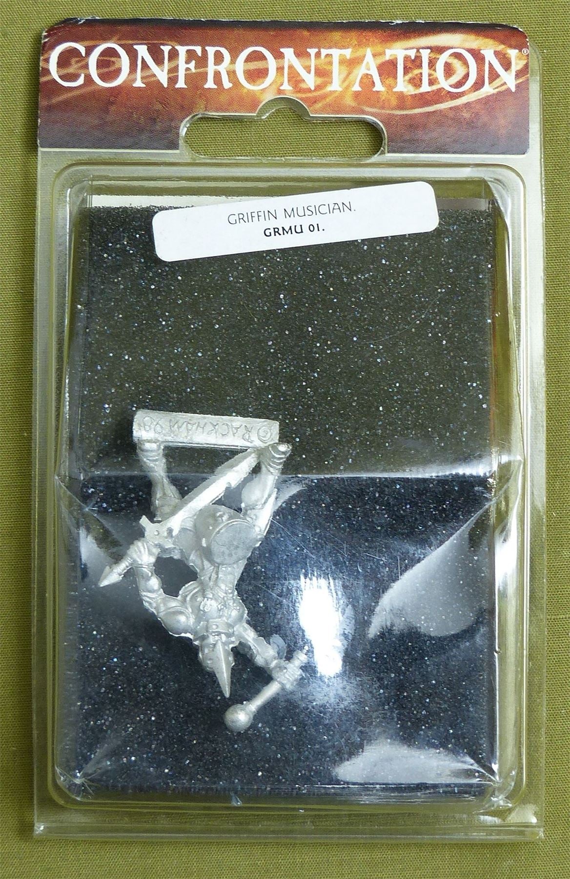 Confrontation: Griffin Musician Blister - Rackham Metal Minis OOP #25M