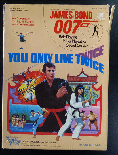 James Bond 007 Roleplaying Game: You Only Live Twice OOP - Victory Games #22A