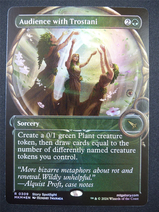 Audience with Trostani Showcase Foil - MKM - Mtg Card #5QA
