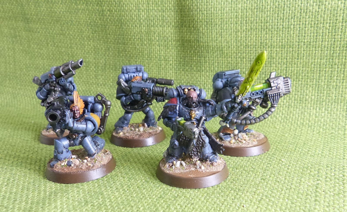 Space Wolves - Long Fangs Painted x 5 Models - Warhammer AoS 40k #R