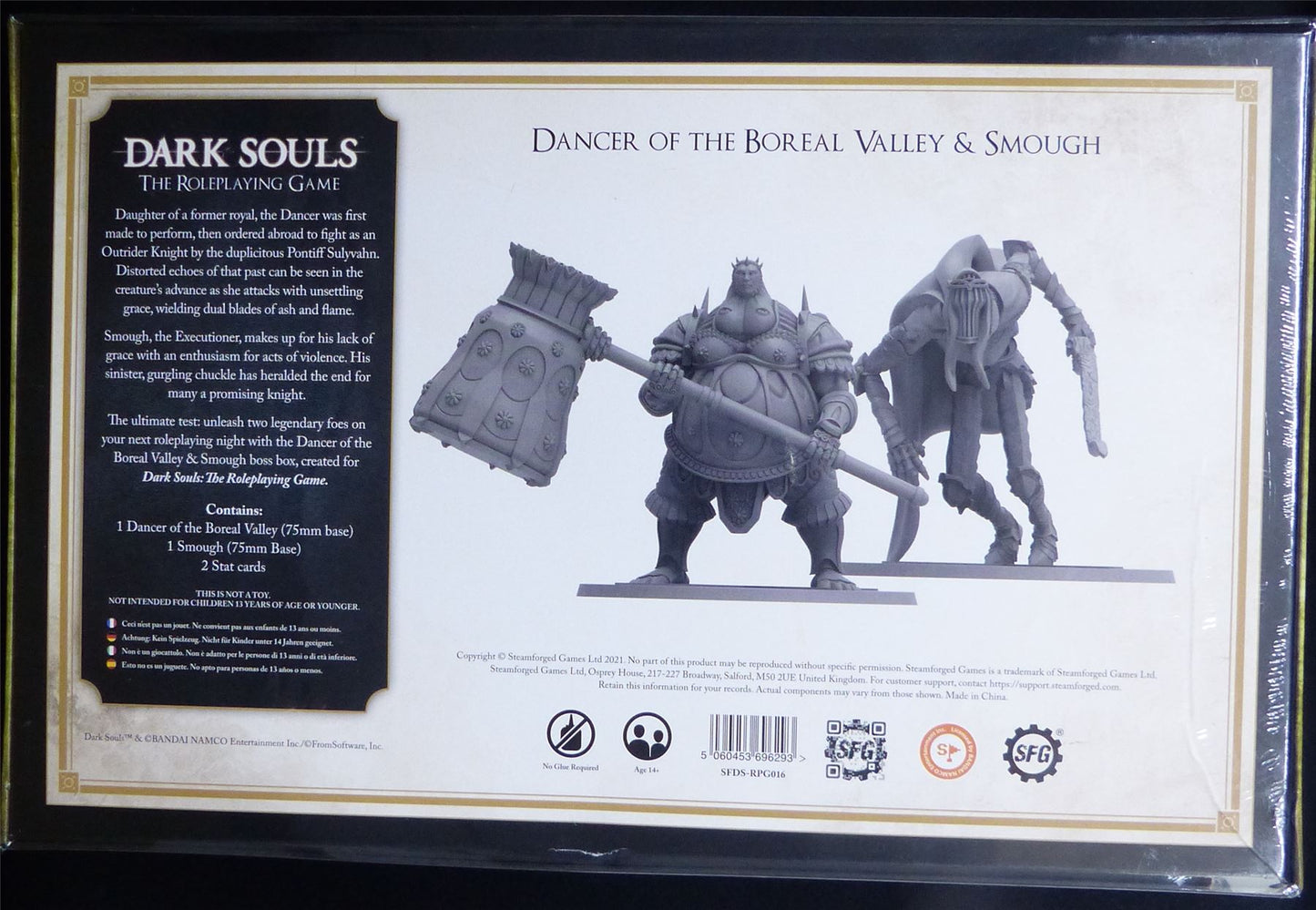 Dancer of the Borreal Valley & Smough - Dark Souls Roleplaying Game Miniatures #3L1
