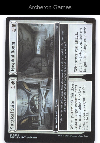 Surgical Suite // Hospital Room 34 UC MTG Card Duskmourn: House of Horror