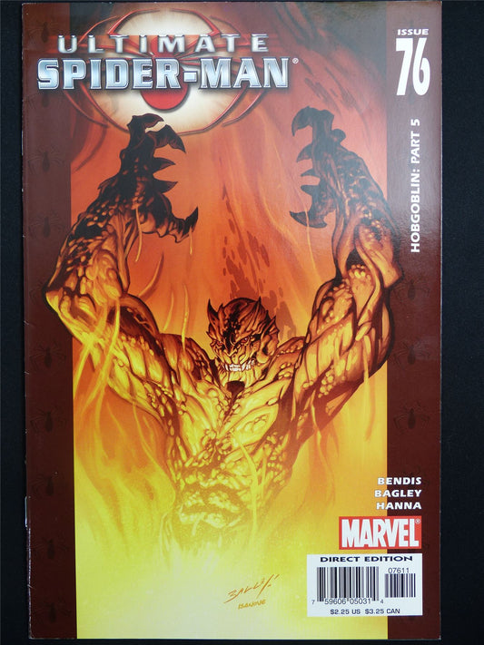 Ultimate SPIDER-MAN #76 Cvr A - Marvel Comic #4NR