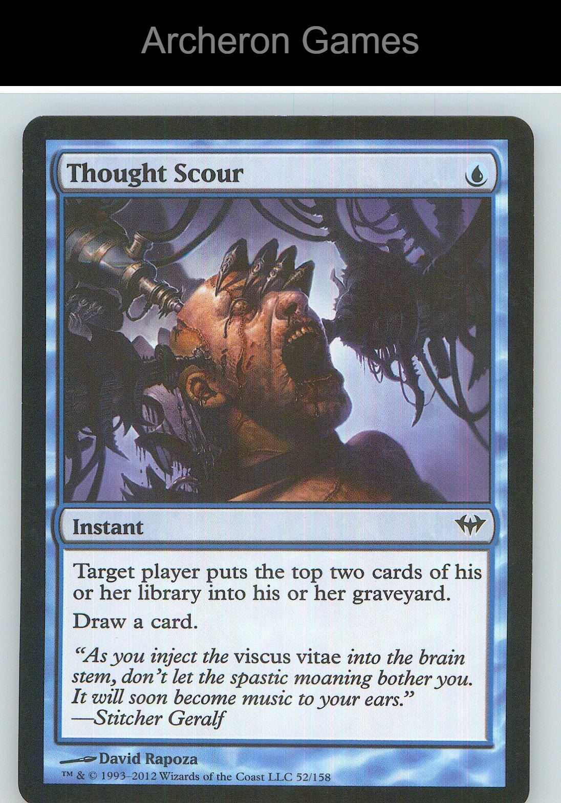 Thought Scour DKA 52 C MTG Card NM/EX+
