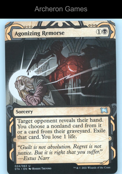 Agonizing Remorse 24 UC MTG Card Strixhaven: Mystical Archives