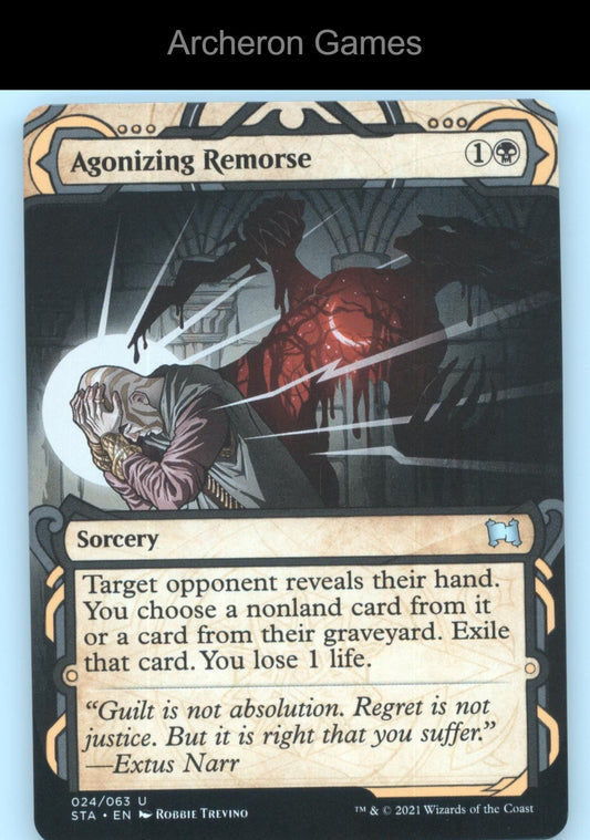 Agonizing Remorse 24 UC MTG Card Strixhaven: Mystical Archives