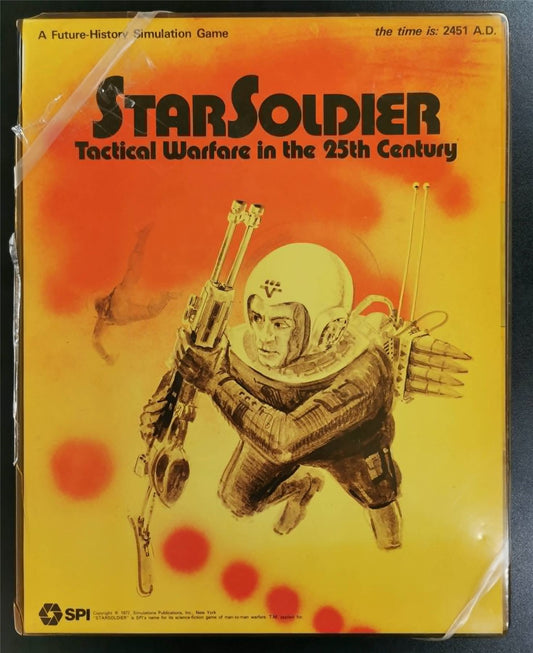 Star Soldier Tactical Warfare 25th Century - SPI Game #QS