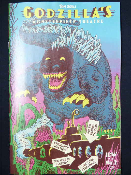 GODZILA'S Monsterpiece Theatre #2 - Dec 2024 IDW Comic #66G