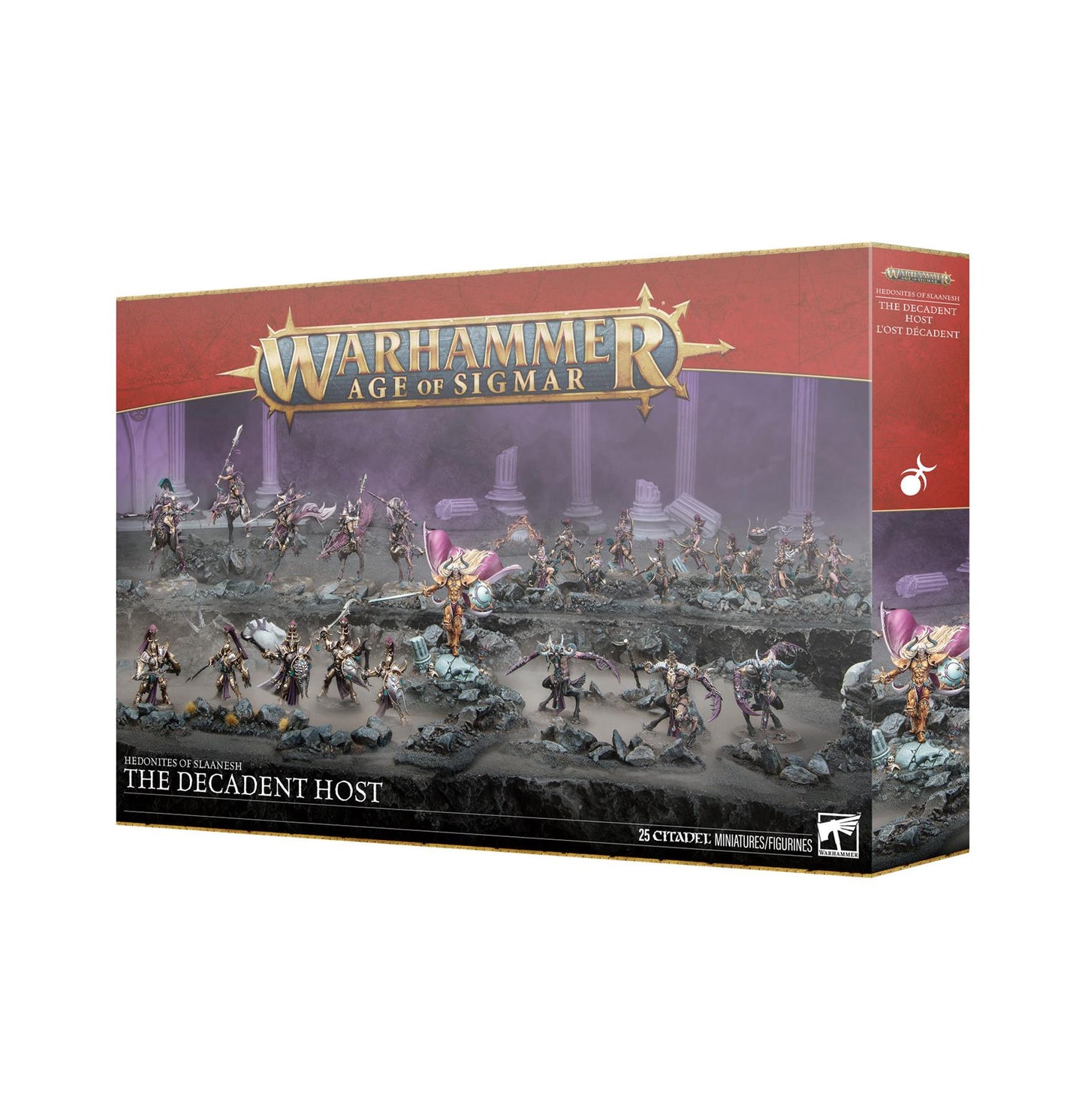 The Decadent Host - Hedonites of Slaanesh - Warhammer: Age of Sigmar - available from 04/07/2026