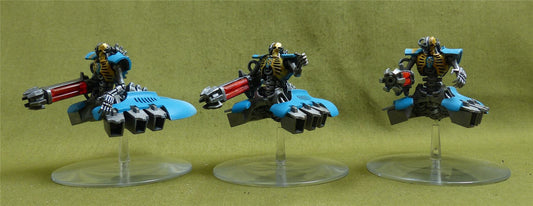 Lokhust Destroyer Squadron painted - Necrons - Warhammer 40K #2CZ
