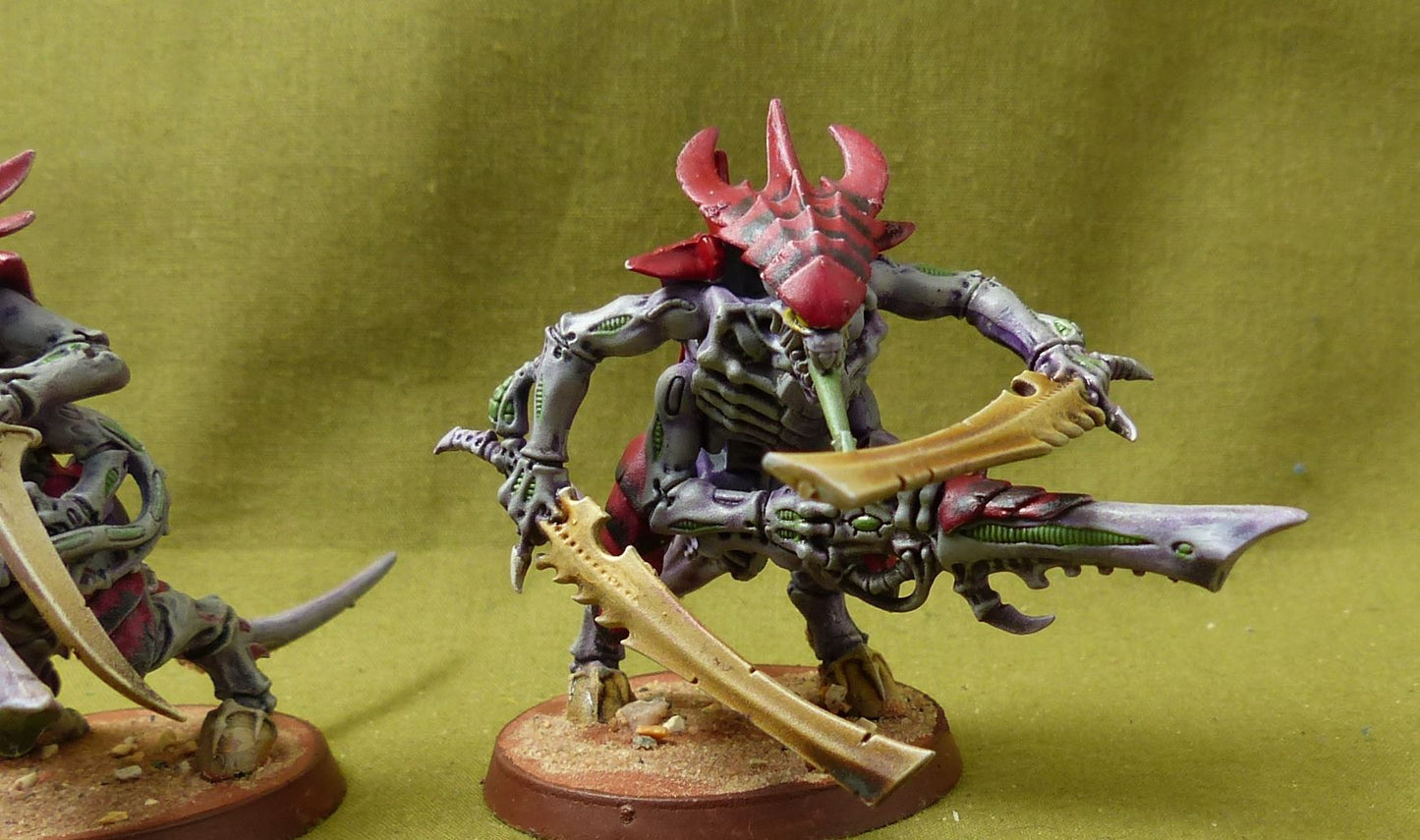 Warriors painted - Tyranids - Warhammer 40K #X0