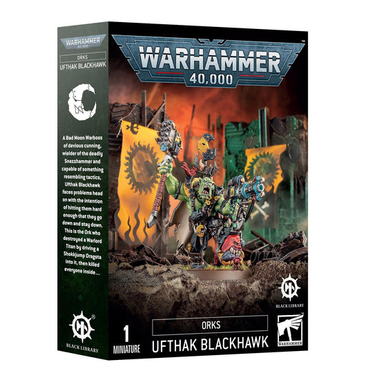 Ufthak BlackHawk - Orks - Warhammer 40k - Available 24/02/2024