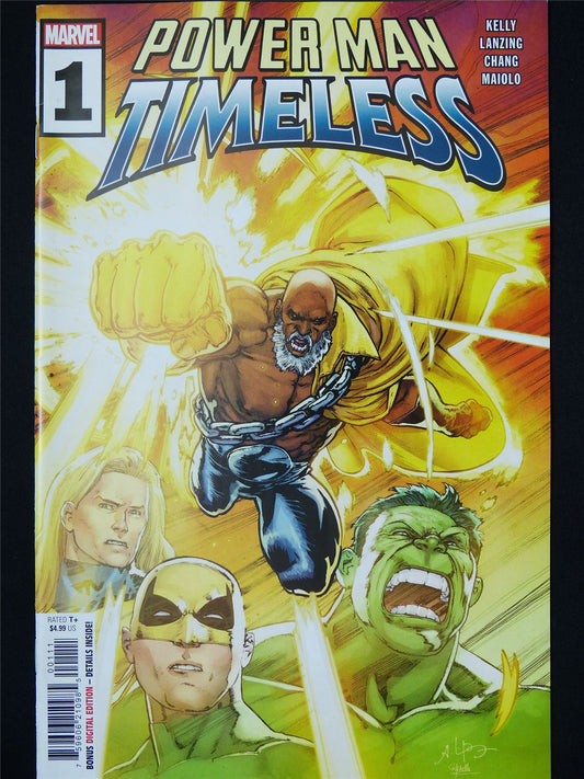 POWER Man Timeless #1 - B&B Marvel Comic #CO