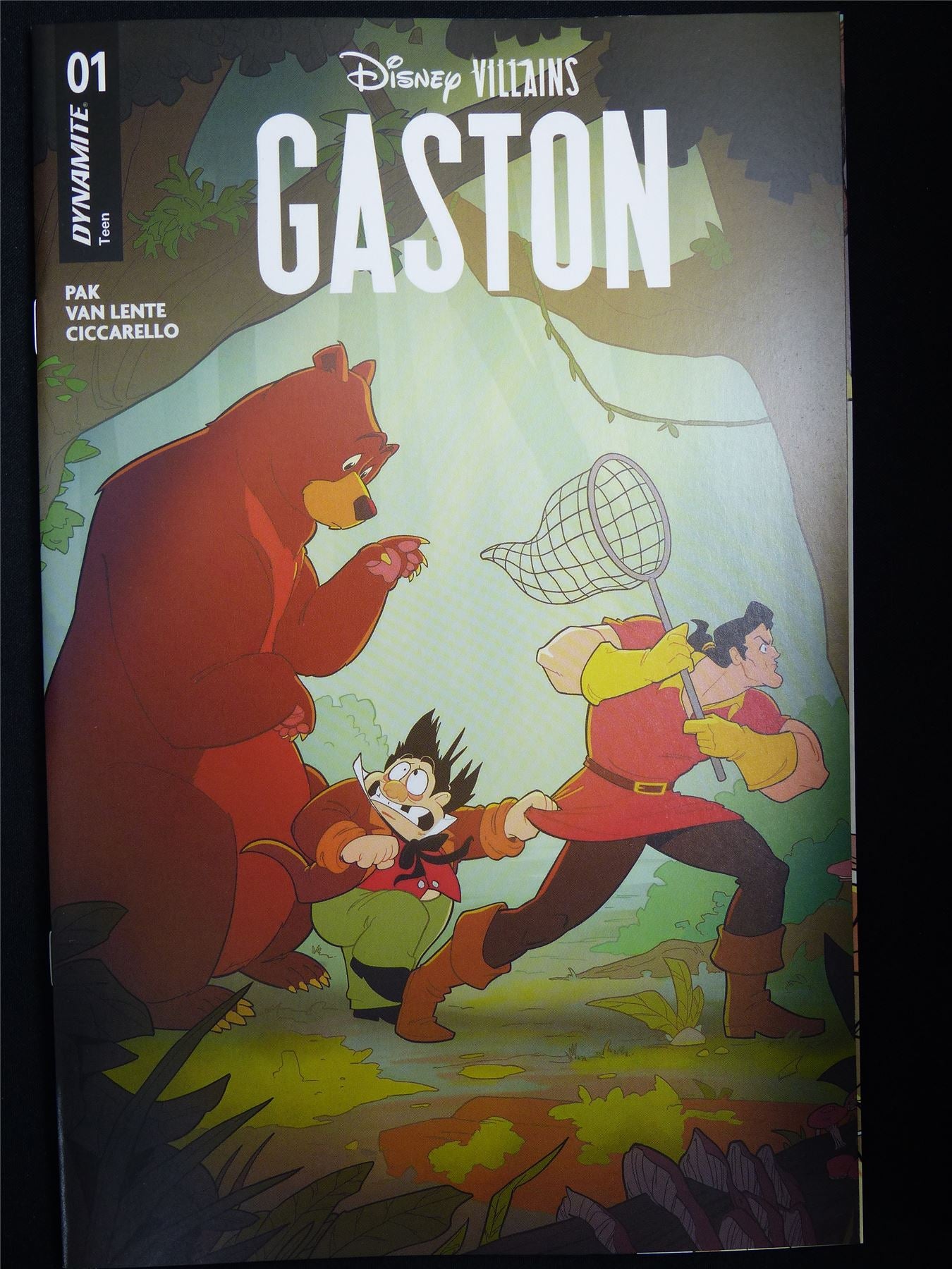 DISNEY Villains: Gaston #1 Cvr B - Mar 2026 Dynamite Comic #3SE