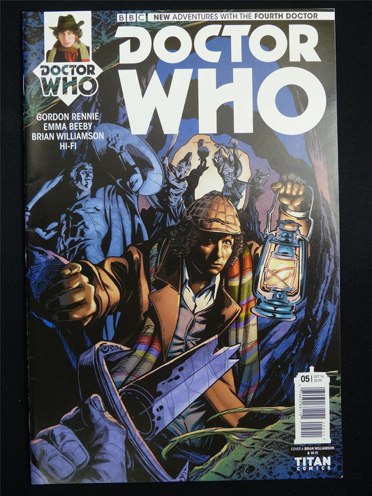 Adventures with the Fourth DOCTOR Who #5 - Titan Comic #3AD