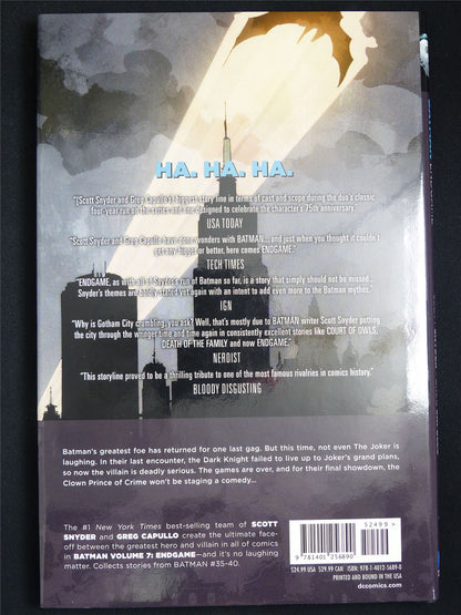 Batman volume 7: Endgame - DC Graphic Hardback #XS