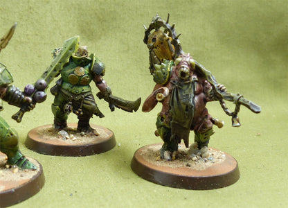 Putrid Blightkings painted - Forces of Nurgle - Warhammer AoS #FG