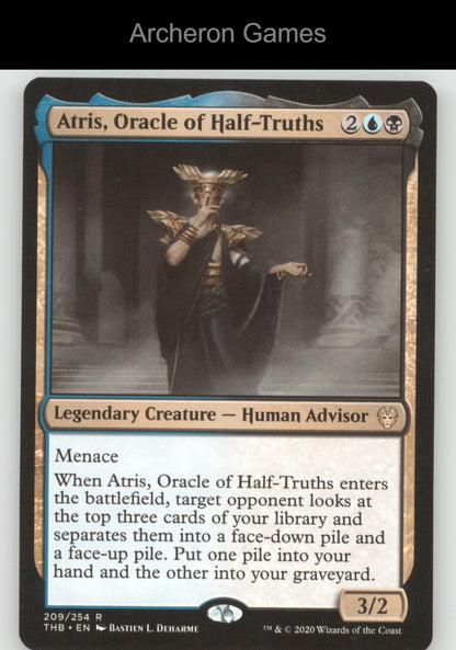 Atris, Oracle of Half-Truths 209 R MTG Card Promo Pack: Theros Beyond Death