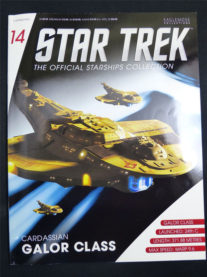 Star Trek The official Starships Collection #14 - Eaglemoss Magazine #2WY