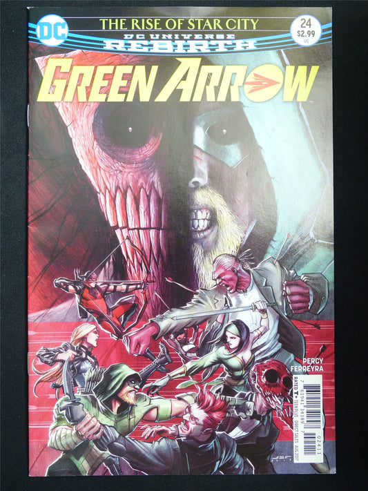 GREEN Arrow #24 Rebirth - DC Comic #2AF
