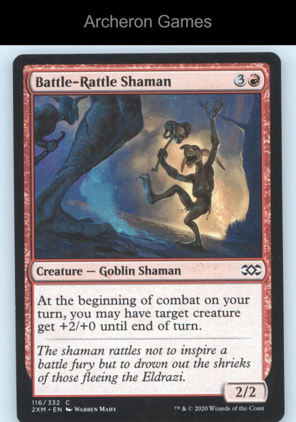 Battle-Rattle Shaman 116 C MTG Card Double Masters