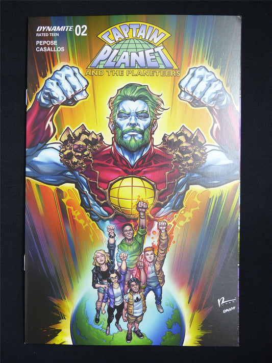 CAPTAIN Planet and the Planeteers #2 - Jul 2025 Dynamite Comic #27R