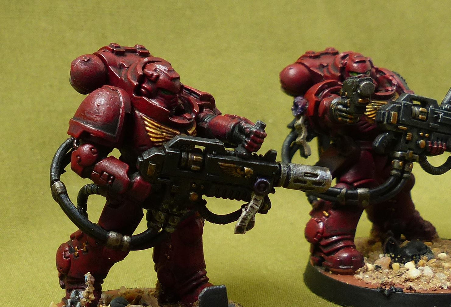 Primaris Eradicators painted - Blood Angels - Warhammer 40K #9F