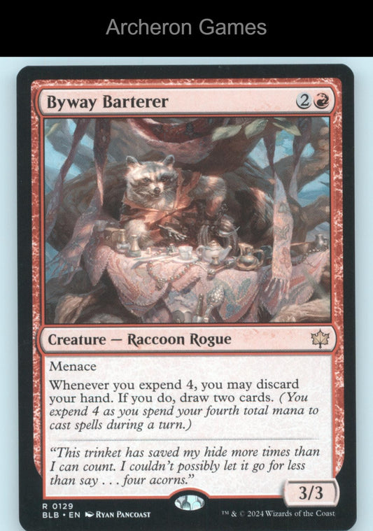 Byway Barterer 129 R MTG Card Promo Pack: Bloomburrow