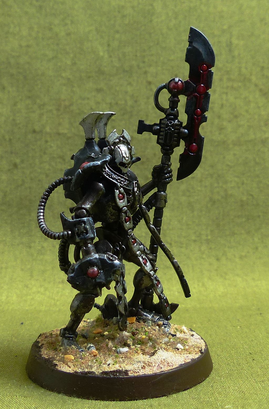 Overlord with Tachyon Arrow painted - Necrons - Warhammer 40K #1AZ